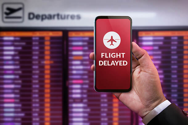 航空機遅延費用